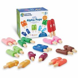 Learning Resources LER7345 Smart Snacks Alpha Pops, 13/ST, Multi - Set of 13 LRNLER7345