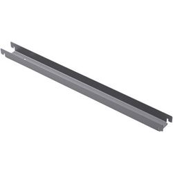 Lorell 60565 Front To Back Rail Kit, f/Lateral Files, 4/BX, Black - Box of 4 LLR60565