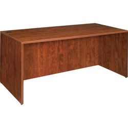 Lorell 69411 Laminated Desk, 47-1/4" x 23-3/5" x 29-1/2", Cherry LLR69411