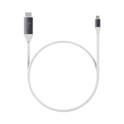 J5 Create JCC153G HDMI 4K Audio/Video Cable, 6 ft, White JCRJCC153G