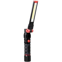 Life+Gear® 414350 Flashlight, Foldable, 2-1/10"Wx1-2/5"Lx1-3/4"H, Black/Red DCY414350