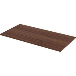 Lorell 16242 Tabletop, Height-Adjustable, 60"x30"x1", Walnut LLR16242