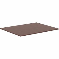 Lorell 16255 Revelance Conference Rectangular Tabletop, 59.9" x 47.3" x 1" x 1", Mahogany LLR16255