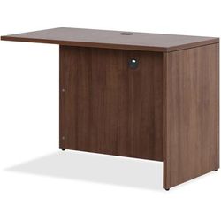 Lorell 69979 Return, 48" x 24" x 29-1/2", Walnut LLR69979