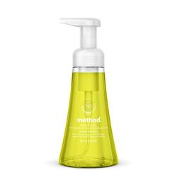Method Products Inc. 01162CT Foaming Hand Wash, Lemon Mint, 10 oz Pump Bottle, 6/Carton - Case of 6 MTH01162CT