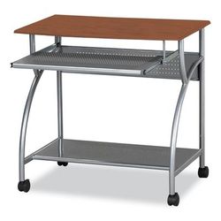 Safco 947MEC Eastwinds Series Argo PC Workstation, 31.5" x 19.75" x 30.25", Medium Cherry