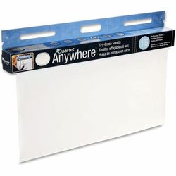 Quartet® 85563 Dry-Erase Sheets, Tear Off Sheets, 40ft RL, 15 SHT/RL, White - 1 Roll
