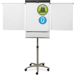 Quartet® ECM32EU Mobile Magnetic Easel/Flipchart, 3' x 2', GPHT