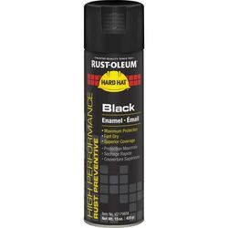 Rust-Oleum V2179838 High Performance Enamel Spray Paint - 15 fl oz - Black RSTV2179838