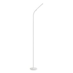Safco 1017WH Resi LED Floor Lamp, Gooseneck, 60" Tall, White SAF1017WH