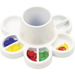 Storex 00480E06C Paint Mixing Tray, 8-3/10"Wx8-3/10"Lx6"H, 6/Ct, White - Case of 6 STX00480E06C