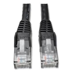 Tripp Lite N201025BK Cat6 Gigabit Snagless Molded Patch Cable, RJ45 (M/M), 25 ft., Black TRPN201025BK