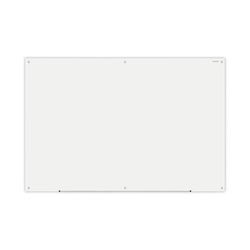 Universal Office Products 43234 Frameless Glass Marker Board, 72 x 48, White Surface UNV43234