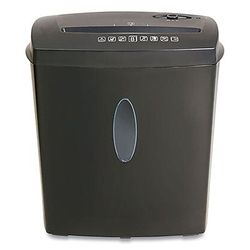 Universal Office Products 48108 Cross-Cut Shredder, 8 Manual Sheet Capacity