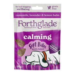 8x90g Turkey Calming Functional Soft Bites Forthglade Dog Treats
