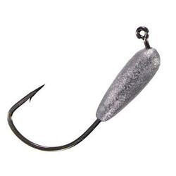Lost Creek Gamakatsu Tube Bait Jighead - Unpainted 3/O