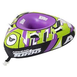 Airhead Turbo Blast 1 Person Towable Tube - Green/Purple