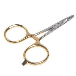 Dr. Slick Scissor Clamp Tool Fly Tying Tool - Gold 6-1/2in