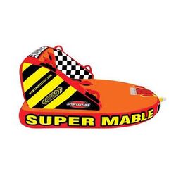 Airhead Super Mable 3 Person Towable - Red/Orange