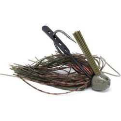 All Terrain Tackle Rattling A.T. Skirted Jig - Junebug 5/0
