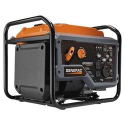 Generac GP3500iO 3500/3000 Watts Inverter Generator - Black & Orange