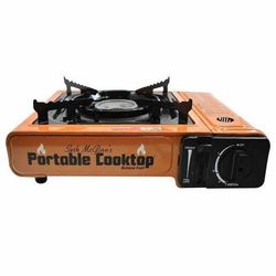 CanCooker Portable Cooktop 1 Burner Stove - Orange - Orange