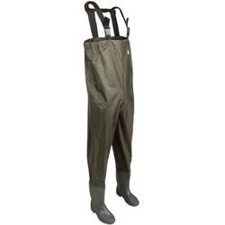 Rustic Ridge Men's PVC Bootfoot Fishing Waders - Forest Green 12