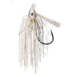Outkast Tackle Pro Swim Jig - White/Rainbow