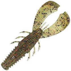 Rapala CRUSH CITY Cleanup Craw Bait - 7pk - Green Pumpkin Watermelon