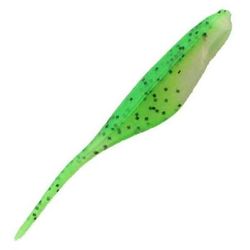 Bass Assassin Walleye Baby Shad Soft Jerkbait - Black Shad