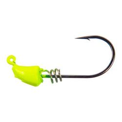 Reaction Strike Flats Lok Swimbait Jig Head - Chartreuse 2/0