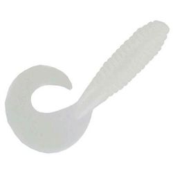 Lost Creek Fat Single Tail Grub - 3in, 4pk - Lemon Meringue