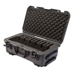 Nanuk 935 6 UP 22in Handgun Case - Grey