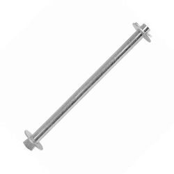T-H Marine Zinc Plated Roller Shaft - Silver