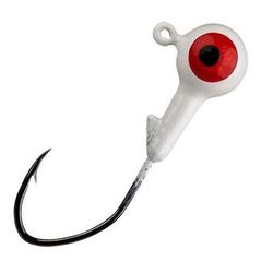 Strike King Mr. Crappie Slab Slasher Jig Head - Fluorescent Orange