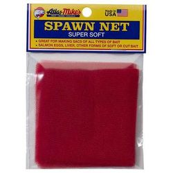 Atlas Mikes Spawn Net Square Bait Accessory - Red 4in x 4in