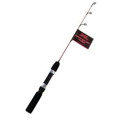 Lakeshore Tackle Glow Ice Fishing Spinning Rod - Purple