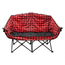KUMA Bear Buddy Heated Chair - Red & Black One Size