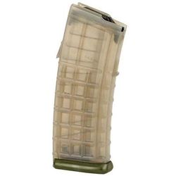 Steyr Arms OEM Clear/Green AUG 5.56mm NATO Rifle Magazine - 30 Rounds - Green