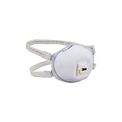 3M N95 Particulate Welding & Metal Pouring Respirator, Faceseal, Organic Vapors/Non-Oil Particles, White (142-8214)