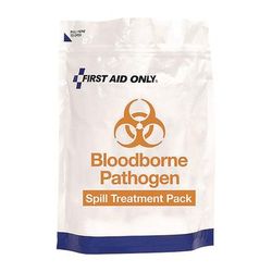 First Aid Only 15-Piece Blood-Borne Pathogen Treatment Pack, 15 Pieces, Resealable Plastic Bag (FAO91169)