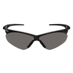 KleenGuard V30 Nemesis VL Safety Glasses, Black Frame, Smoke Lens, 12/Carton (KCC55391)