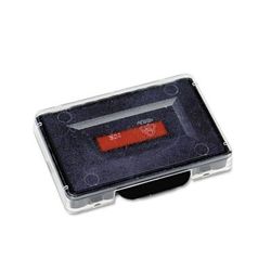 Trodat Trodat T5460 Dater Replacement Ink Pad, 1 3/8 x 2 3/8, Blue/Red (USSP5460BR)