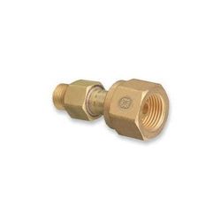 Western Enterprises Brass Cylinder Adaptor, CGA-300 Commercial Acetylene To CGA-200 "MC" Acetylene (312-304)