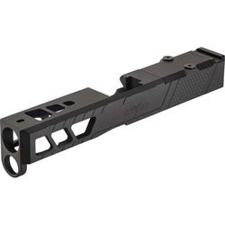 TRYBE Defense TRYBE Defense Pistol Slide Glock 19 Gen 5 RMR Cut Version 2 Black Cerakote SLDG19G5RMRV2-BN