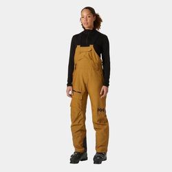Helly Hansen Women's Powderqueen Reinforced Bib Trousers Brown XS