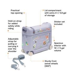 Stokke JetKids BedBox - Midnight Grey