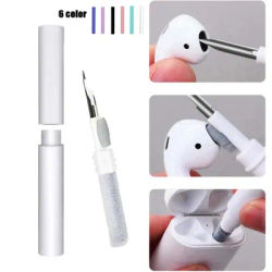 3 in 1 Phone Earphone Cleaning Tool for iPhone 15 Xiaomi Airpods Pro 3 2 1 Bluetooth Earbuds Case Cleaner Pen Brush