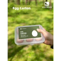 6 Grid Outdoor picnic Camping Egg Carton Shockproof With Egg Tray Multifunctional Camping Storage Box