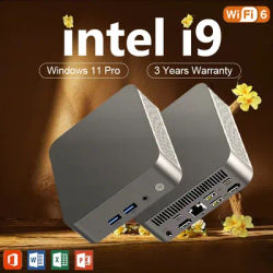 Mini PC Core i9-8950HK Desktop Gaming Computer 16GB 1TB/2TB DDR4 Windows 11 WIFI 6 BT5.2 Ultra Small Pocket Computer